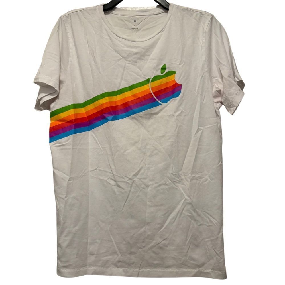 Apple Exclusive Employee Park Cupertino Campus Store Rainbow Prism Tee